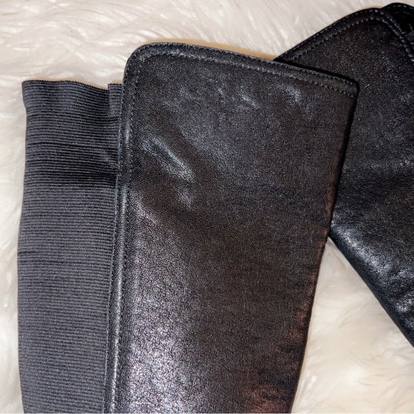 TORY BURCH Tall Black Leather Boot - Picture 8 of 15